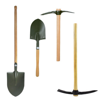 兰诗（LAUTEE）WY4072  户外洋镐十字镐多功能大小号园林园艺工具 大钢镐85cm*49.5cm