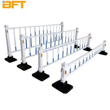 贝傅特 道路护栏公路市政隔离围栏 城市镀锌施工围挡 立柱60cm高款