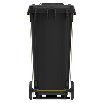 科力邦（Kelibang） 户外垃圾桶 大号加厚120L脚踏垃圾桶商用分类垃圾桶塑料环卫垃圾桶带盖 KB1068 灰色