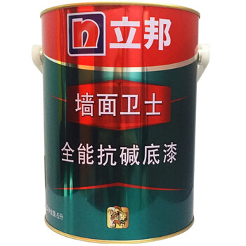 立邦全能抗碱底漆乳胶漆内墙5L