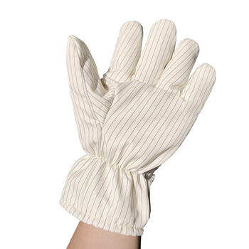 者也（ZYE）防静电无尘手套耐高温300度 无尘车间隔热防护手套洁净无屑电子厂工业防护手套 150度