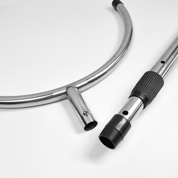 海斯迪克 HK-69 防暴钢叉 保安防暴器材 不锈钢便携钢叉 学校校园工厂保安用品 可伸缩款