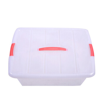 恬晨牌透明收纳箱7.5L 化妆品收纳盒整理箱储物箱超大加厚储物箱 【新人专享】