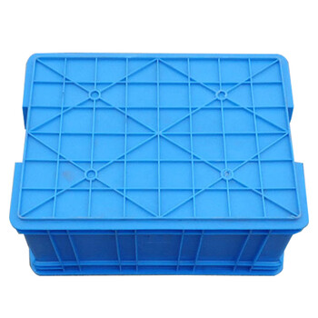 海斯迪克 HKCC02 塑料零件盒 五金工具盒 平口物料周转箱 螺丝配件盒 收纳箱周转盒 510*350*235mm