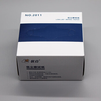 优克 2011低尘擦拭纸 精密仪器擦拭 便携抽取11cm*20cm*280张/盒*60盒