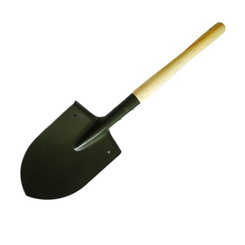 兰诗（LAUTEE）WY4074  户外大小号钢锹钢锨农具园艺园林工具   大钢锹120cm*23cm