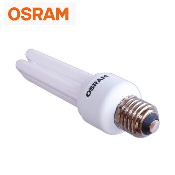 欧司朗(OSRAM)照明  标准型节能灯3U 8W 827 E27螺口 暖光 10只  