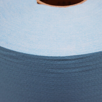 邦拭（BONSSUE）多功能擦拭布JK-19HB23 蓝色大卷式工业擦拭布强韧耐磨多用途吸油吸水 23cm*34cm*500张/卷*2