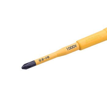 安力士牌（ANEX）进口1000V耐高压No.7900绝缘电工螺丝刀(PH1) 5.0X100mm 十字起子 螺丝批改锥