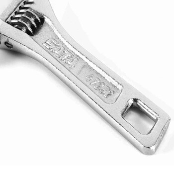 世达（SATA）47235 大开口短柄活动扳手12"
