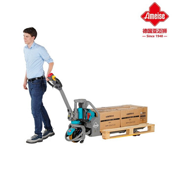 德国永恒力旗下亚迈狮 锂电池全电动搬运车 电动液压叉车电动地牛1.3吨 外宽685mm叉长1150mm PTE1.3