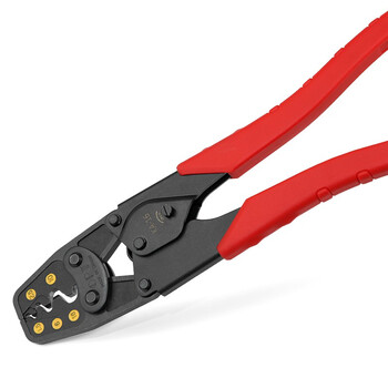 台湾OPT进口压线钳棘轮式省力型快速冷压端子钳插簧绝缘裸端子KA-8 KA-8 铬钒合金钢