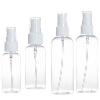 益美得 WY1055 喷雾瓶分装瓶小喷壶细雾喷瓶 透明80ml 5个装
