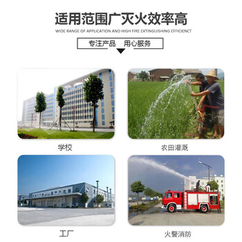 聚梁氏 高压消防水带 聚氨酯有衬里水带16公斤压力 65口径 长度25米涤纶长丝-聚氨酯（带扣）一条价 