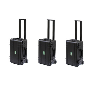 老A LAOA 加厚拉杆仪表箱安全箱防水箱仪器箱工具箱大号设备箱收纳箱储存箱21英寸LA113122 量大企业定制