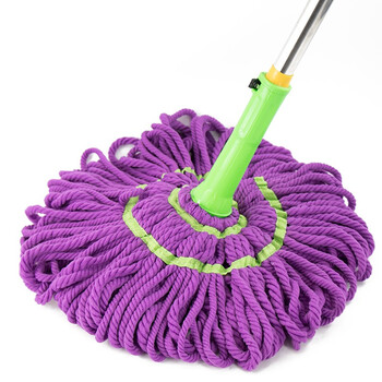 海斯迪克 HK-8002 办公室拧水拖把 免手洗地拖 毕卡索不锈钢伸缩吸拖把 清洁拖把