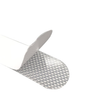 冰禹 BYlj-69 浴室浴缸厨房楼梯 透明防滑条 环保防水无痕钻石纹防滑贴胶带 20mm*200mm 24条