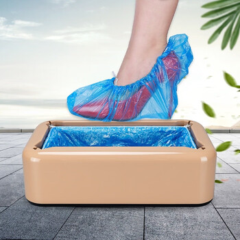 正之昇  自动鞋套机踩脚 商用套鞋机 办公用鞋膜机 酒店宾馆会所脚套机 XT02 浅金色