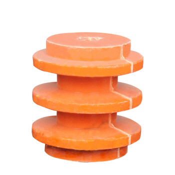 天旭黄色绝缘子配电箱柜低压黄色绝缘子绝缘支柱带螺杆铜排绝缘柱50×50(不带杆M10) 1个