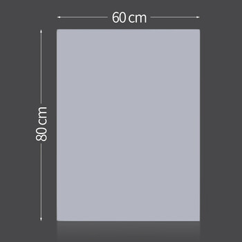 鸣固 海报架 铝合金海报架广告牌展示牌kt板展架立式落地式宣传展示架 雪弗板60*80