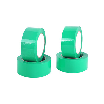 飞尔（FLYER）打包彩色封箱胶带 高粘度标识分类胶条 快递打包胶纸 浅绿色 宽6cm长130米【FLj024】5卷起批