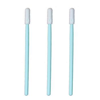 蓝邮光纤清洁棒海绵头棉签工业擦拭棒光纤熔接机V型槽清洁棒HM-B2.5mm海绵头尖头