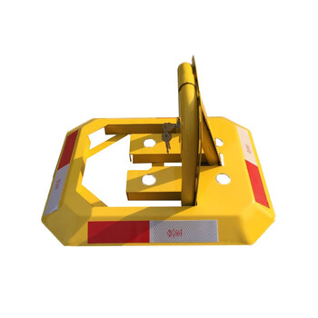 京速 八角车位锁 O型防撞固定地锁 占位锁停车桩 一个价 580*480mm