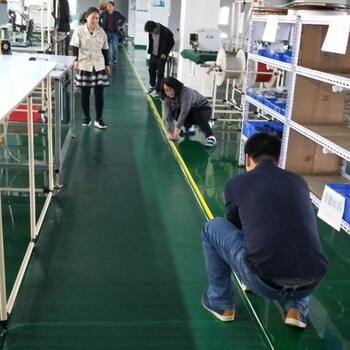 趣行 警示胶带18米/6卷 黄色安全警戒地标线 工厂仓库定位隔离斑马线划线防水标识贴 
