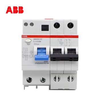 ABB 剩余电流动作断路器 GSH202 AC-C63/0.03