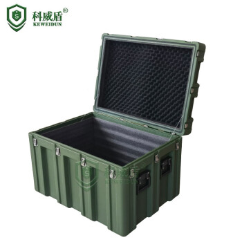 科威盾 滚塑箱950*680*650mm 给养器材物资箱 战备箱空投箱 应急救援装备箱
