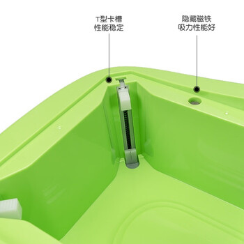 正之昇 全自动鞋套机T型 一次性商用办公实验室展厅鞋膜机套鞋机 XT01 荧光绿