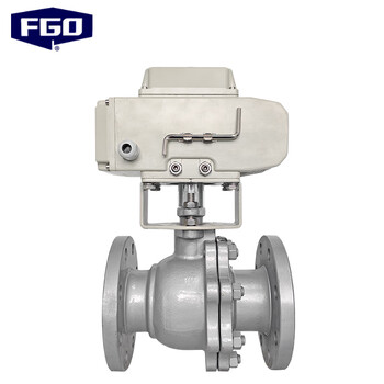 FGO 电动法兰球阀  碳钢WCB四氟密封 开关型  Q941F-16C DN150