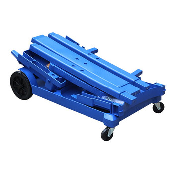 白云清洁（baiyun cleaning）AF08170A 多用途清洁杂物车 物业酒店清洁手推车 灰色带盖