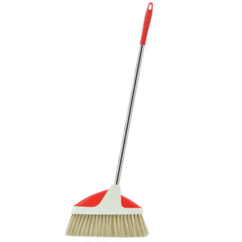 中典 JMY-201 不锈钢杆细丝软毛扫把 学校用扫帚 清洁笤帚 颜色随机10个装