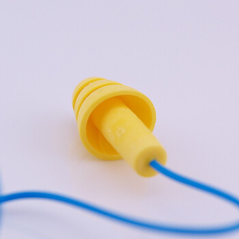 3M 340-4002 50付/盒防噪音游泳可清洗工厂工业降噪硅胶带线圣诞树隔音耳塞