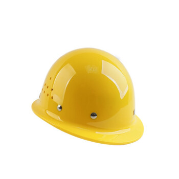 诺瑞斯安安全帽 新国标玻璃钢黄色 可定制 工地建筑工程施工