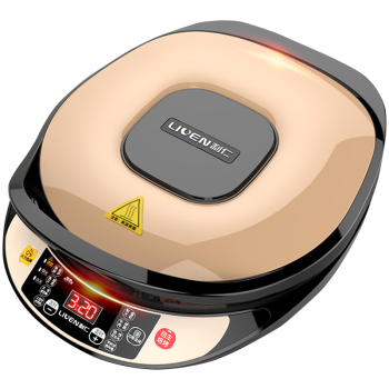 利仁（Liven）电饼铛家用双面加热智能触控火力可调煎饼机烙饼锅LR-D3009