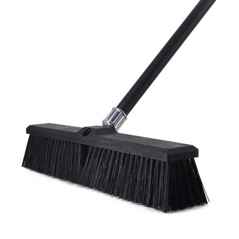 益美得 C-039 铁杆烤漆硬毛地刷地板瓷砖清洁刷 配60厘米刷头