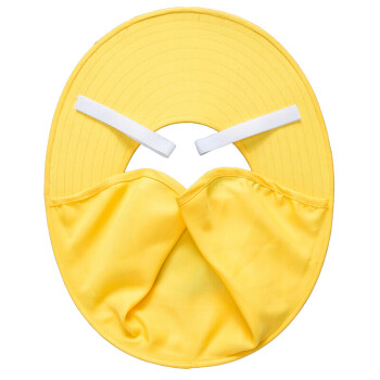 星工（XINGGONG）安全帽遮阳帽檐 夏天施工透气防晒帽遮阳板遮阳帽 黄色