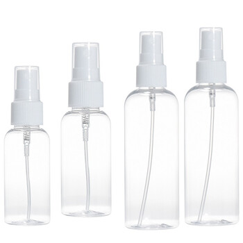 益美得 WY1056 喷雾瓶分装瓶小喷壶细雾喷瓶 透明100ml 5个装