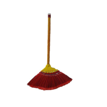苏识 QJ0011 波纹丝扫帚环卫八钉小扫把圆头硬毛 圆头波纹丝 一把