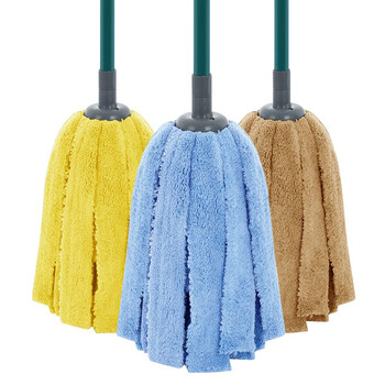 益美得 FH-2003 超细纤维毛巾布干湿两用拖把布酒店物业小区 2个拖头+1个杆子