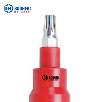 宝合(BOOHER)1/4"系列绝缘花型旋具套筒T40