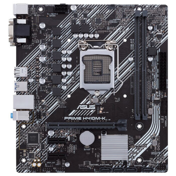 华硕(asus)prime h410m-k 主板 lga1200 支持10400处理器