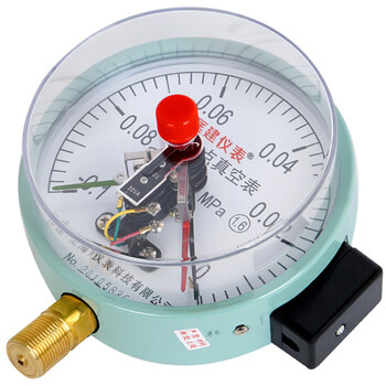 匡建仪表（CONJANT）YXC-150磁助式电接点压力表上下限报警水压表油压表气压表自动控制压力表 -0.1+0MPa 