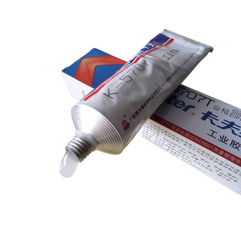 卡夫特 kafuter K-5707T 单组分室温固化硅橡胶 工程塑料粘接 透明 100克/支