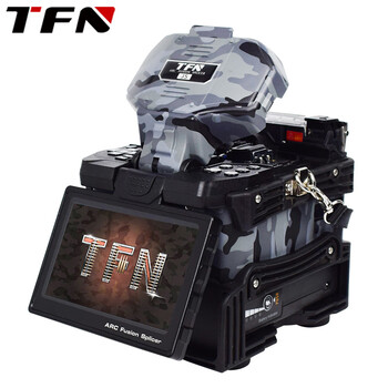 TFN J5 光纤熔接机 六马达主干工程 高稳定性 耐用 低衰耗熔纤机 迷彩外壳