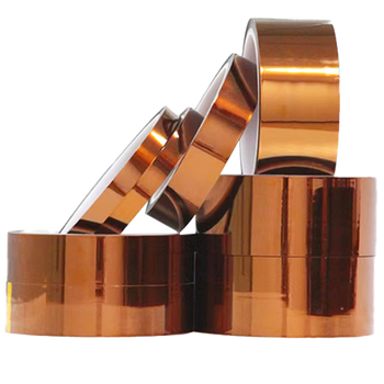 联嘉 耐高温绝缘胶带 简单易剥离耐高温 金手指胶 茶色 7mm×33m×0.08mm 10卷