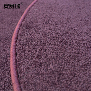 安赛瑞 楼梯地垫 木楼梯地垫 65×24×3cm 免胶自贴楼梯防滑踏步垫 实木地毯长方形 紫色700597