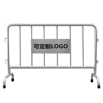 者也 不锈钢铁马护栏交通广场地铁活动围栏杆201不锈钢隔离围栏加横板1.2米*1.5米